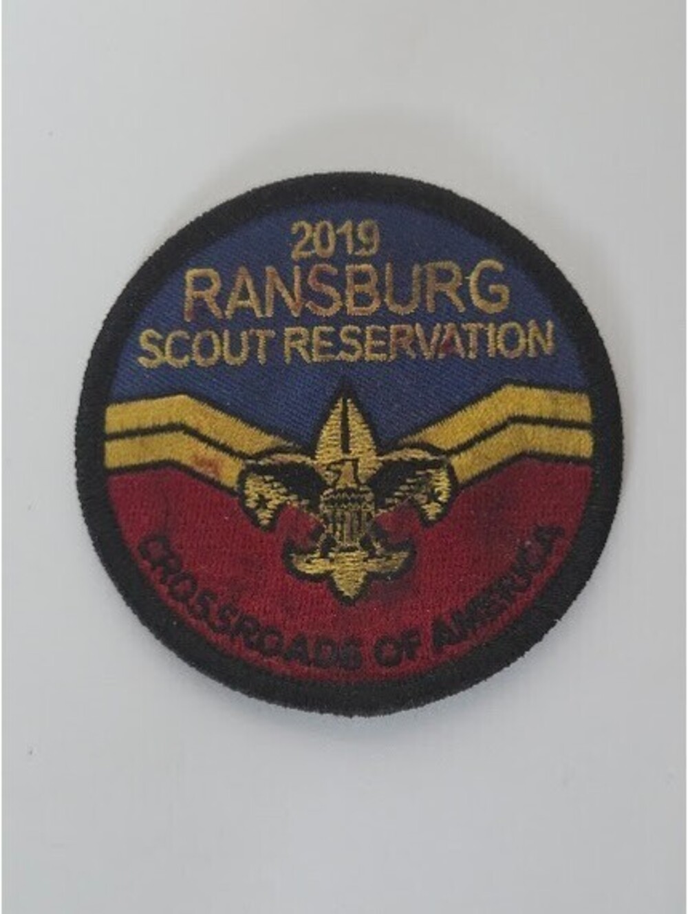 2019 Ransburg Scout Reservation Patch BSA Crossroads of America Emblem